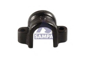 Скоба крепления втулки стабилизатора заднего (Sampa)