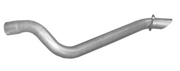 Труба глушителя задняя (Polmostrow)