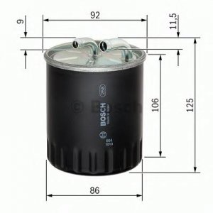 Фильтр топливный (Bosch)