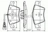Колодки тормозные передние T5 R17 (03-09) (Bosch)